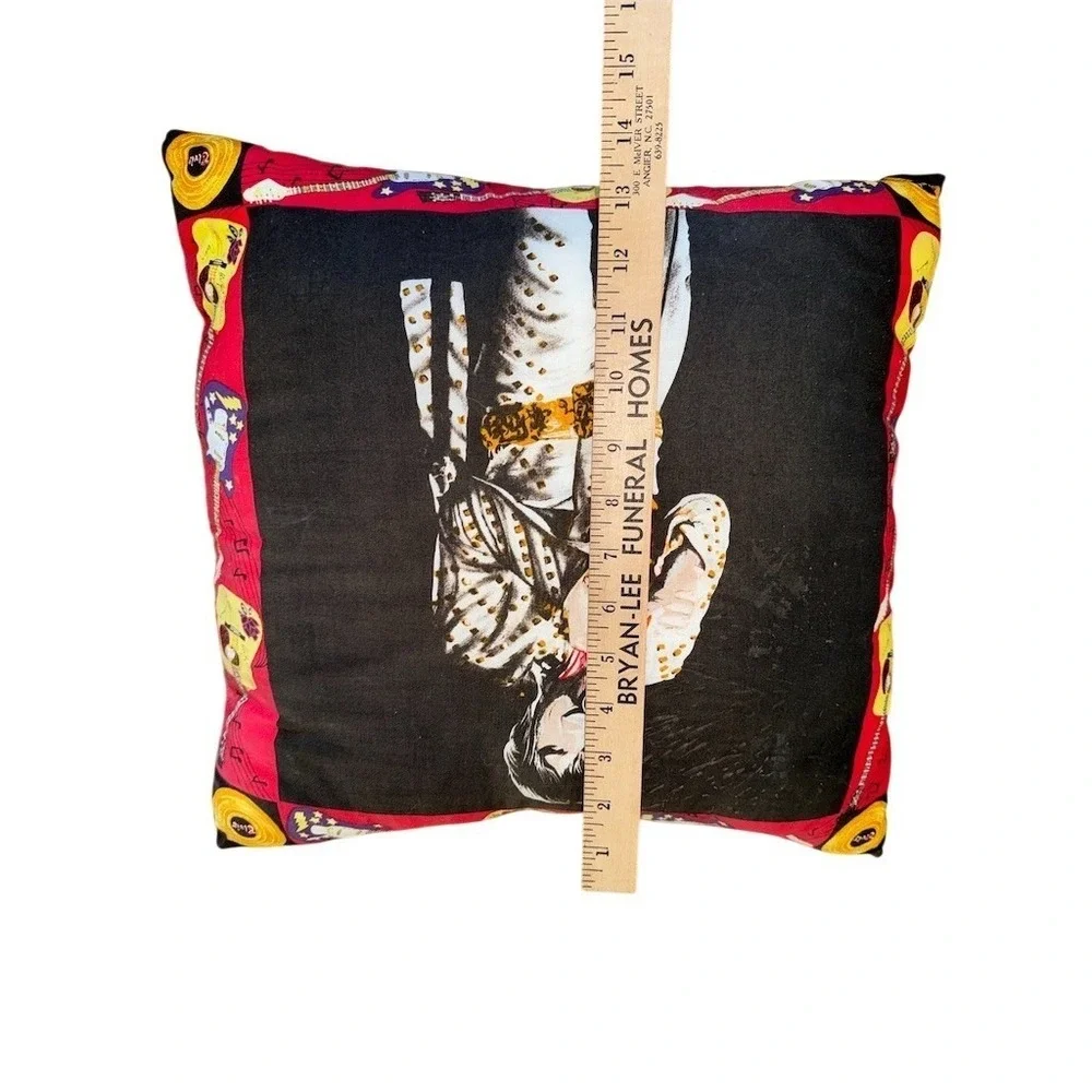 Elvis Presley Throw Pillow 16x16 Double-Sided Rock & Roll Music‎ Border